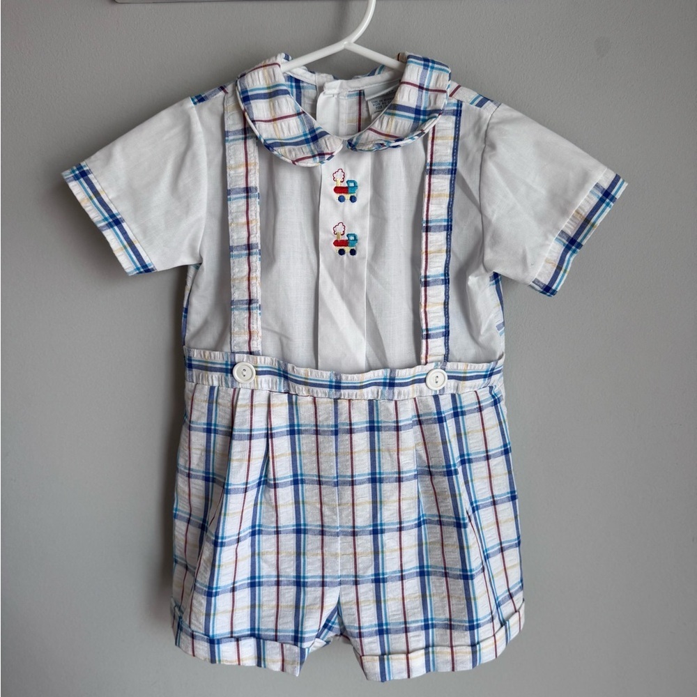 Vintage Papertag Train Shortall